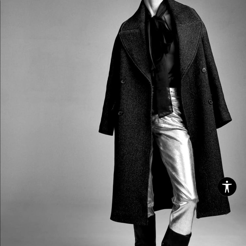 Zara Double Breasted Limited Edition Wool Coat (sz S)